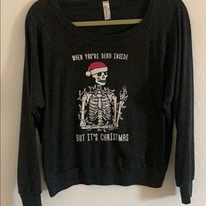 Cropped Christmas Sweater